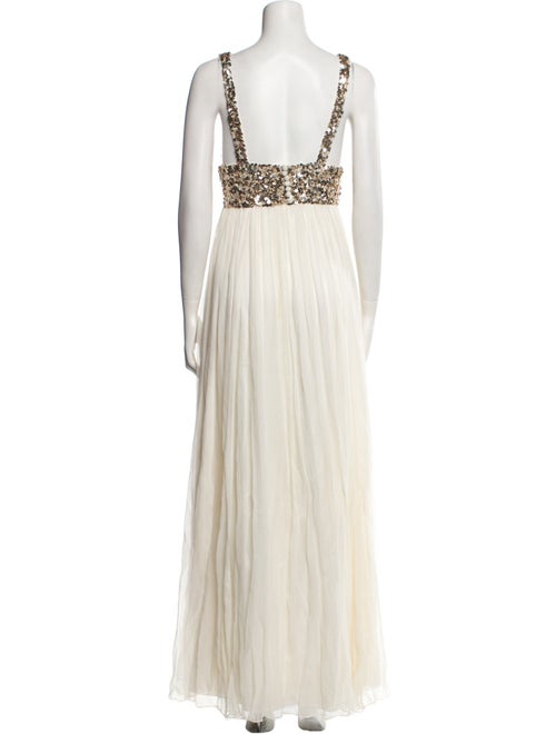 Rachel Gilbert Silk Long Dress