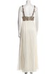 Rachel Gilbert Silk Long Dress