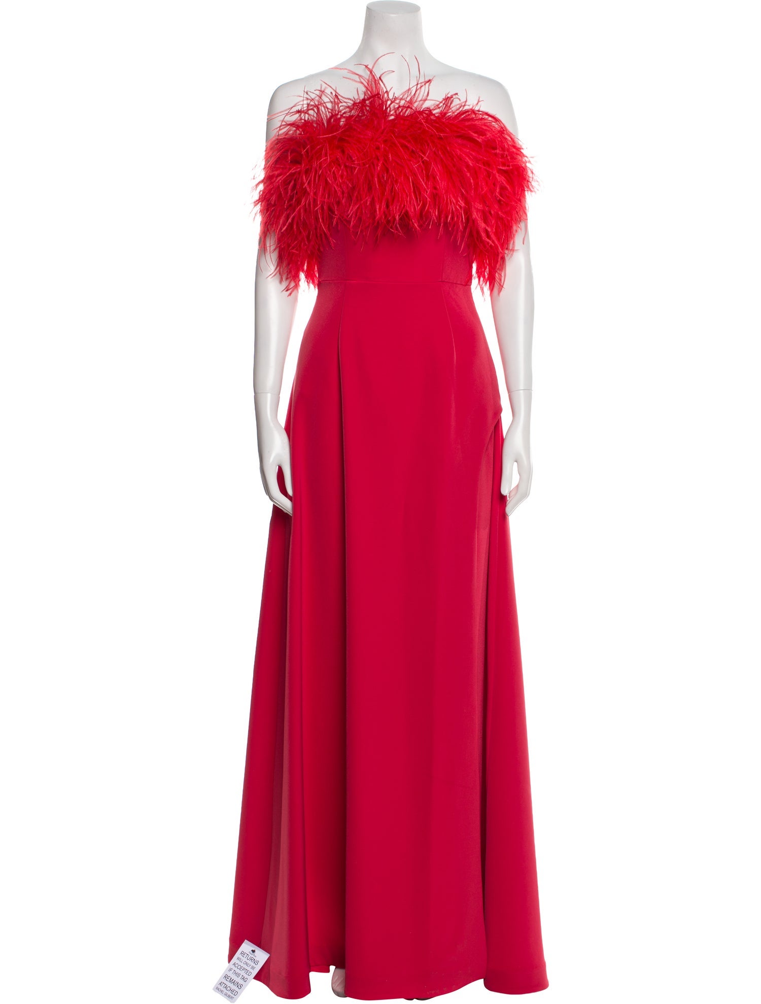 Rachel Gilbert Off-The-Shoulder Long Dress