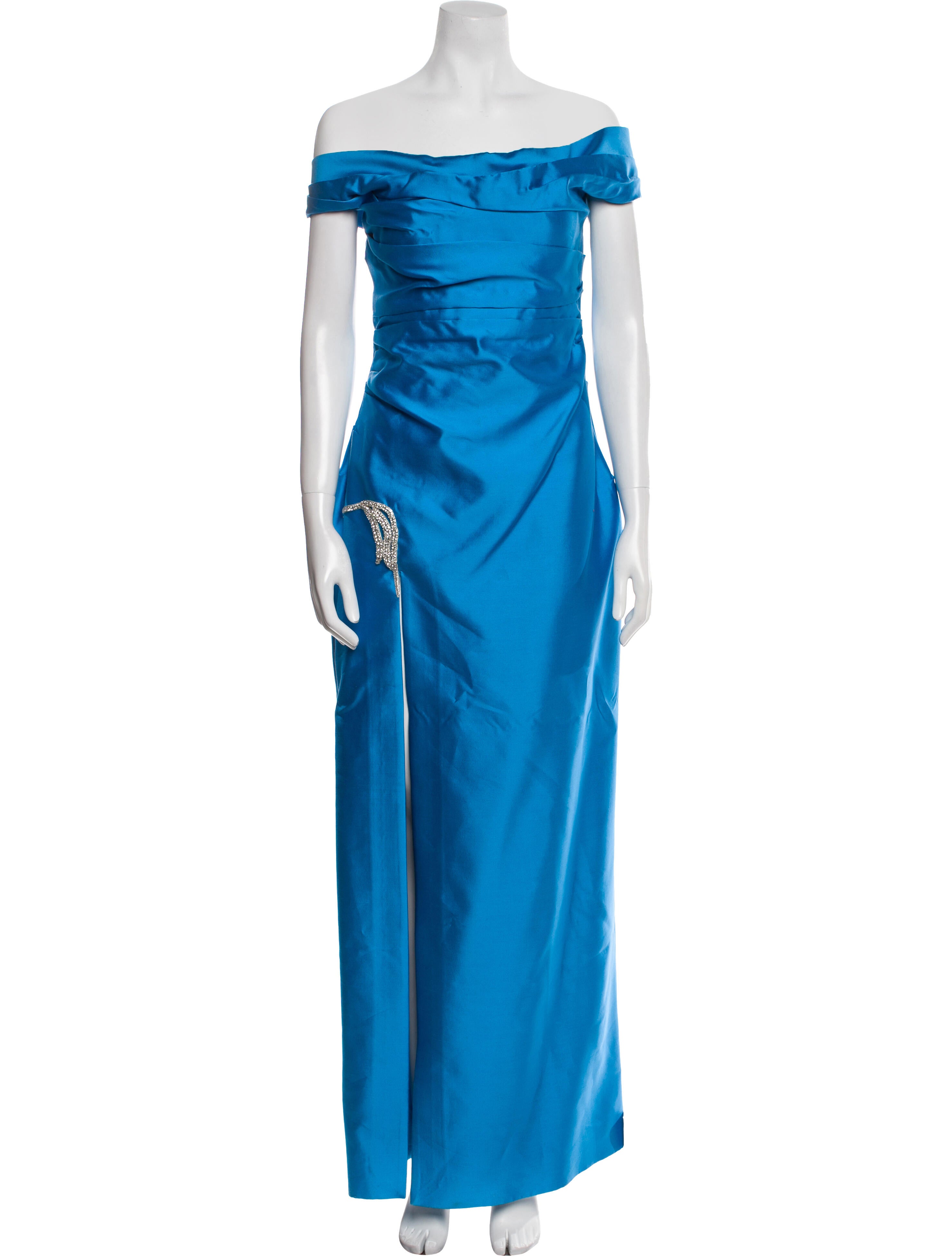 Rachel Gilbert Wool Long Dress w/ Tags