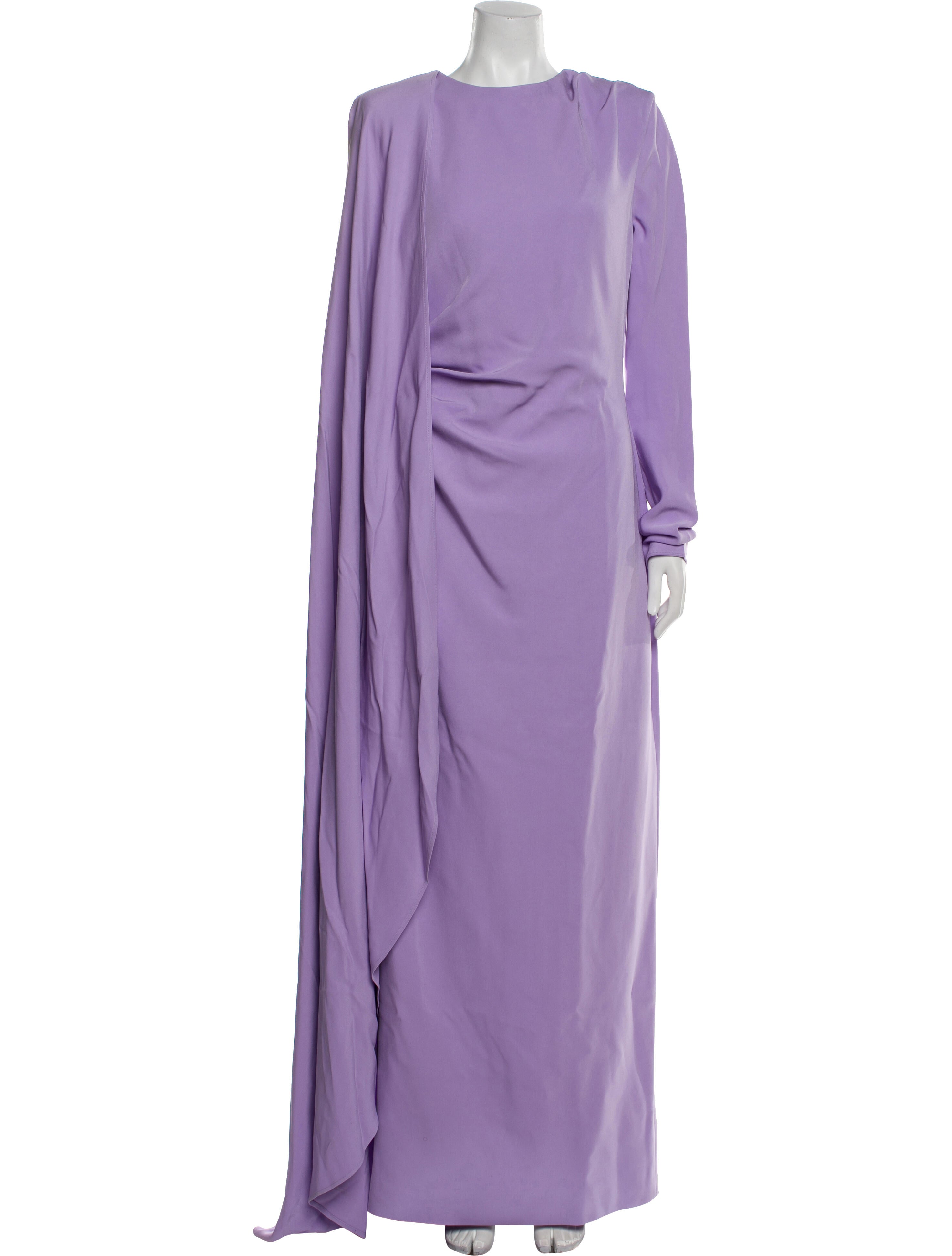 Rachel Gilbert Crew Neck Long Dress w/ Tags