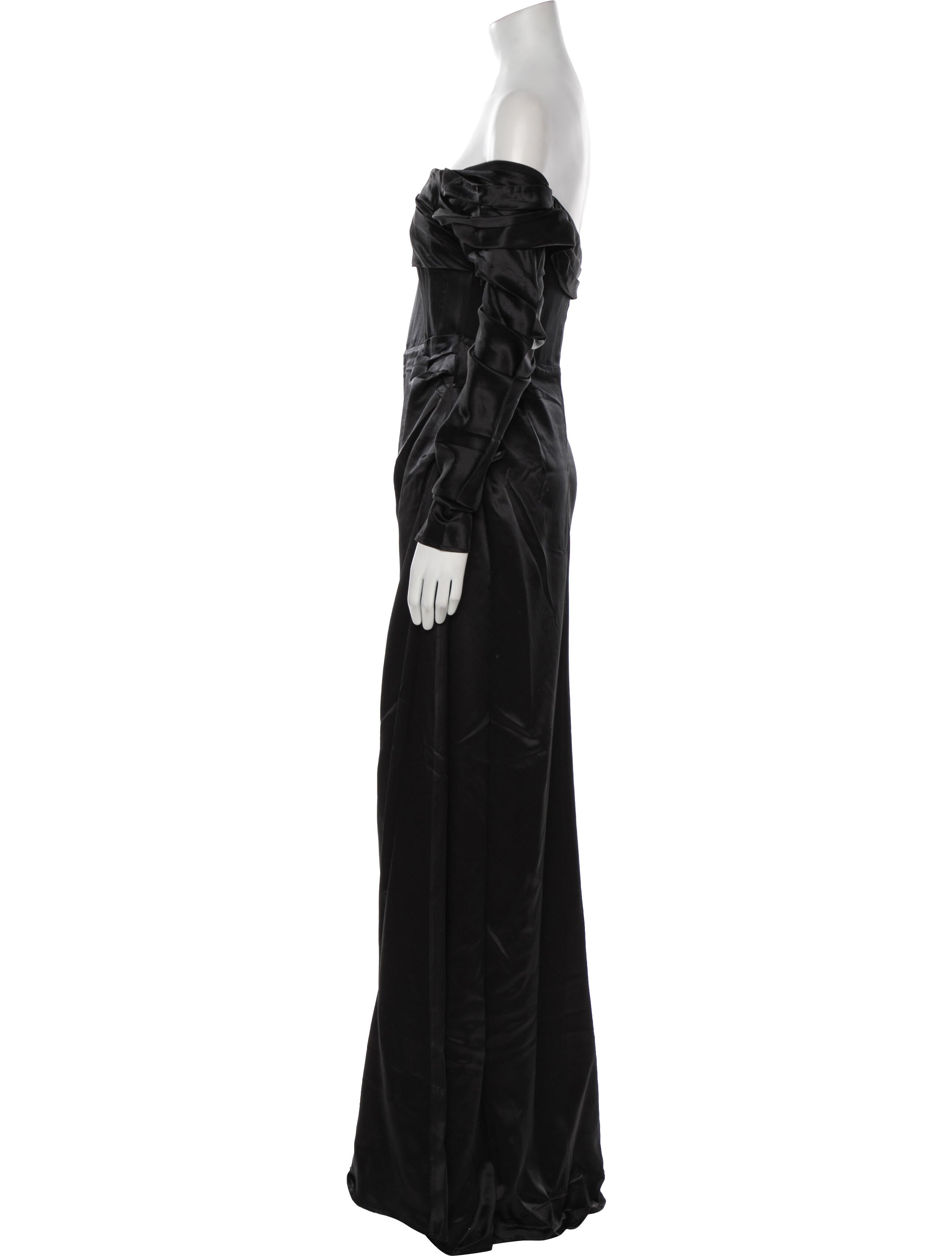 Rachel Gilbert Silk Long Dress w/ Tags