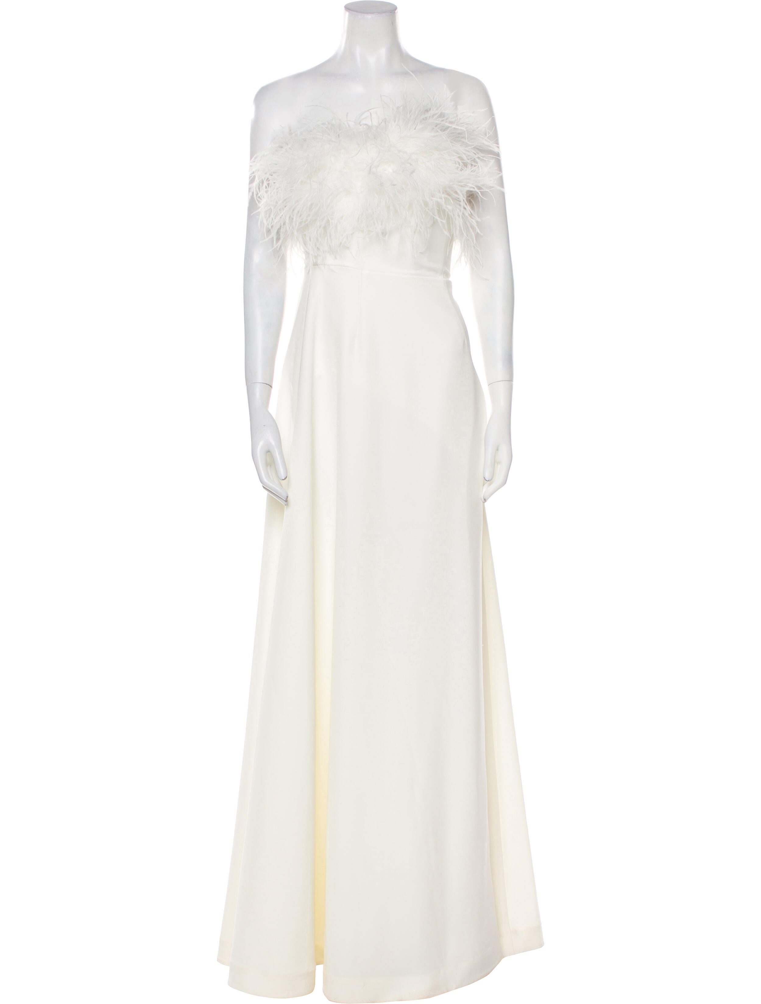 Rachel Gilbert Strapless Long Dress