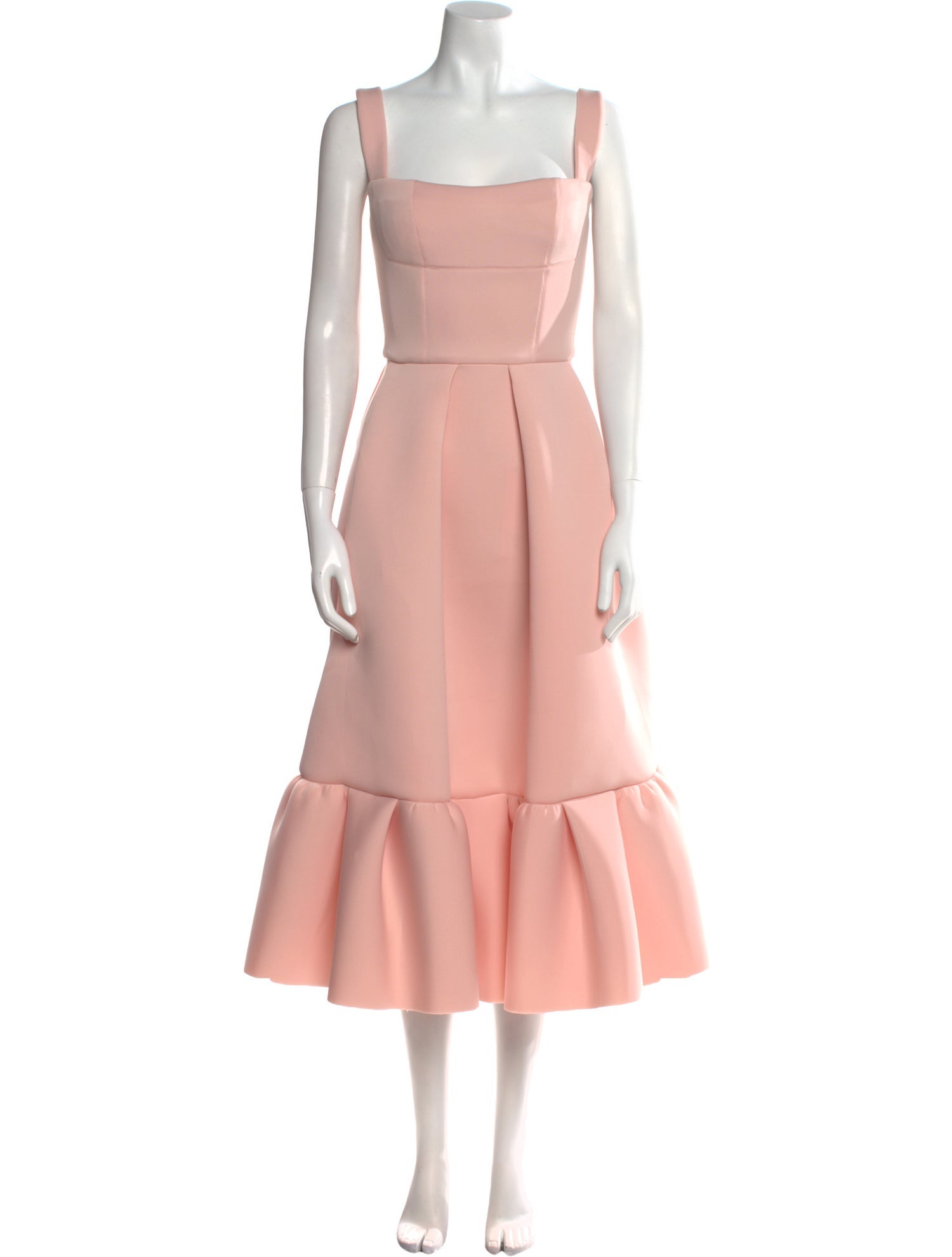 Rachel Gilbert Square Neckline Long Dress w/ Tags