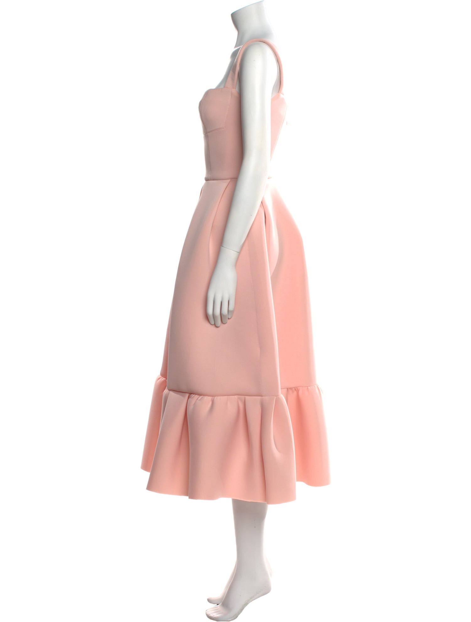 Rachel Gilbert Square Neckline Long Dress w/ Tags