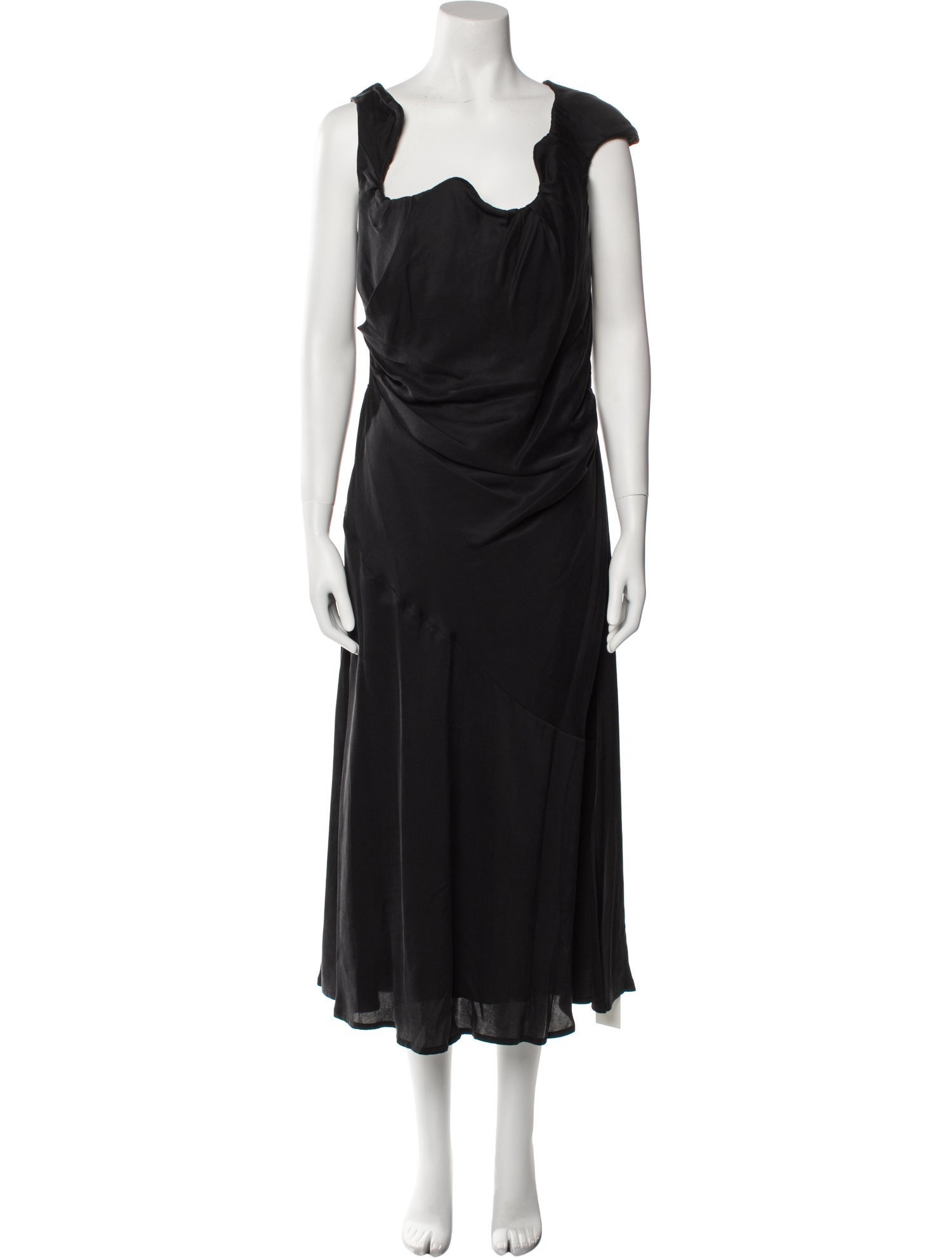 Rachel Gilbert Square Neckline Long Dress w/ Tags