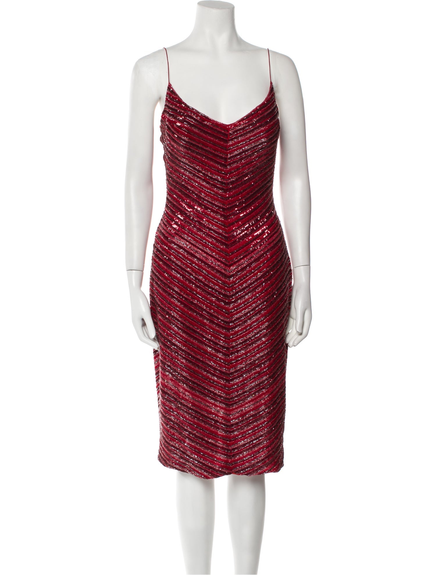 RANDOLPH Silk Knee-Length Dress