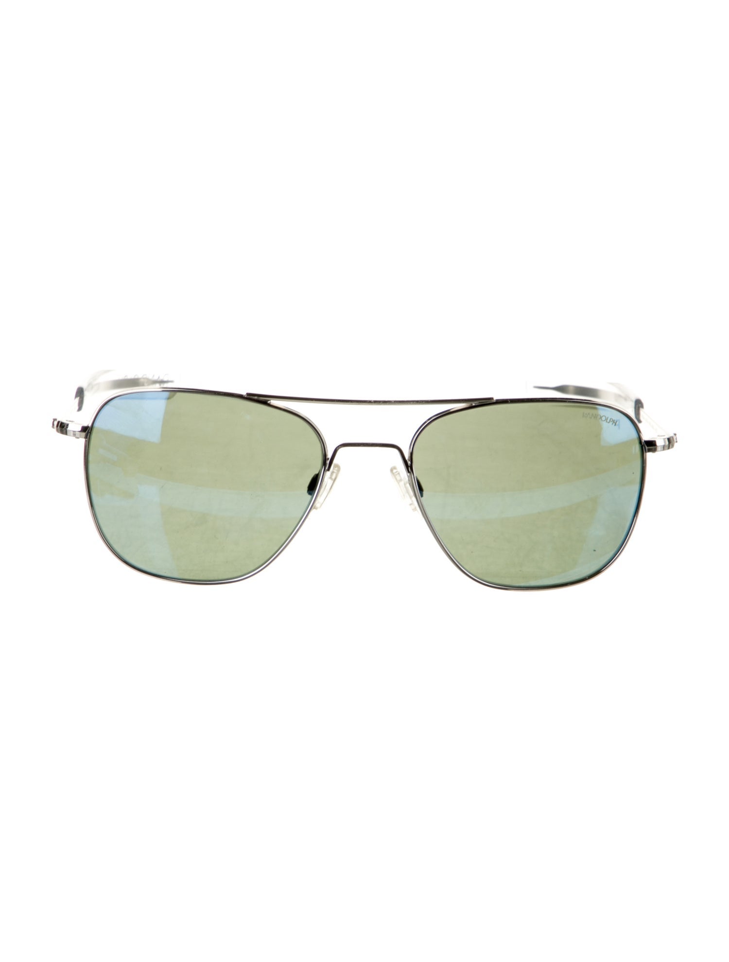 RANDOLPH Aviator Mirrored Sunglasses