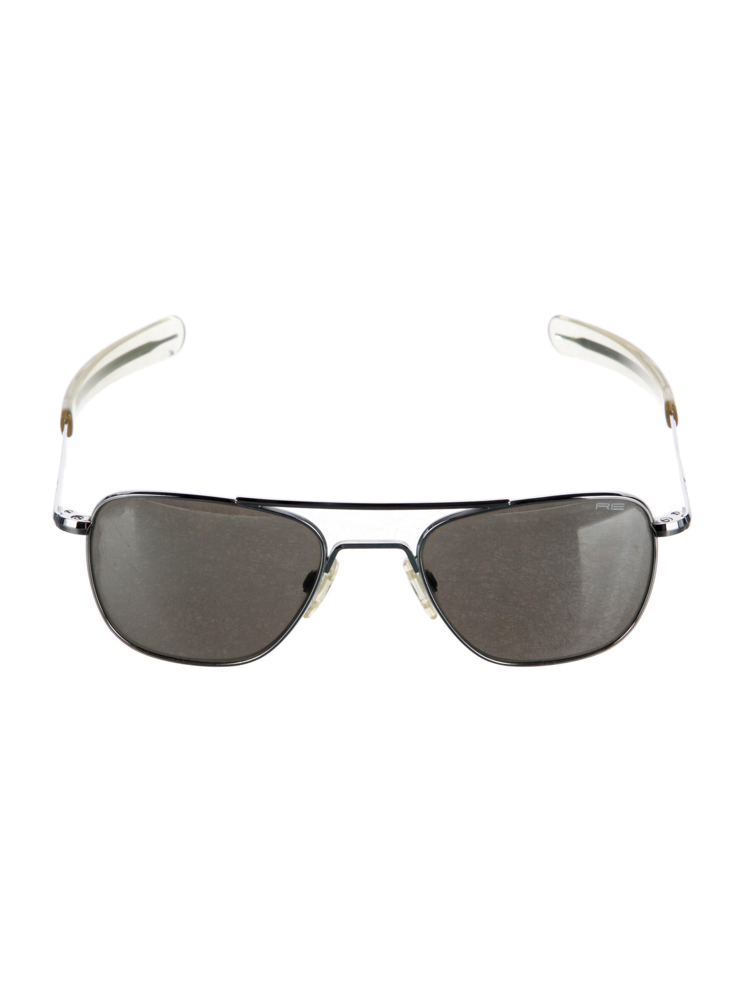 RANDOLPH Aviator Tinted Sunglasses