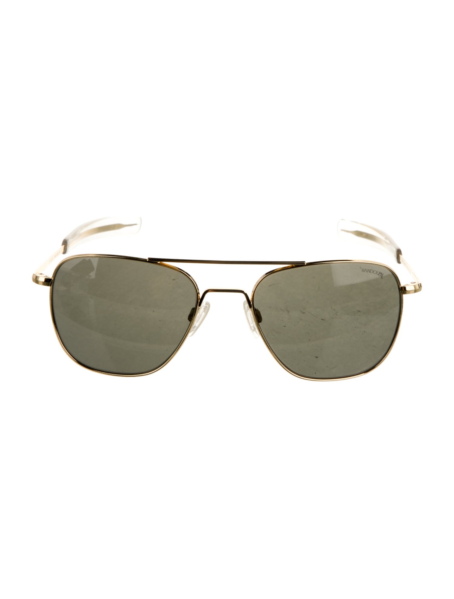 RANDOLPH Aviator Tinted Sunglasses