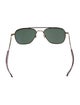RANDOLPH Aviator Tinted Sunglasses
