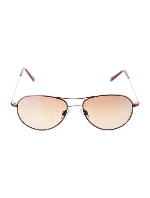 RANDOLPH Aviator Mirrored Sunglasses