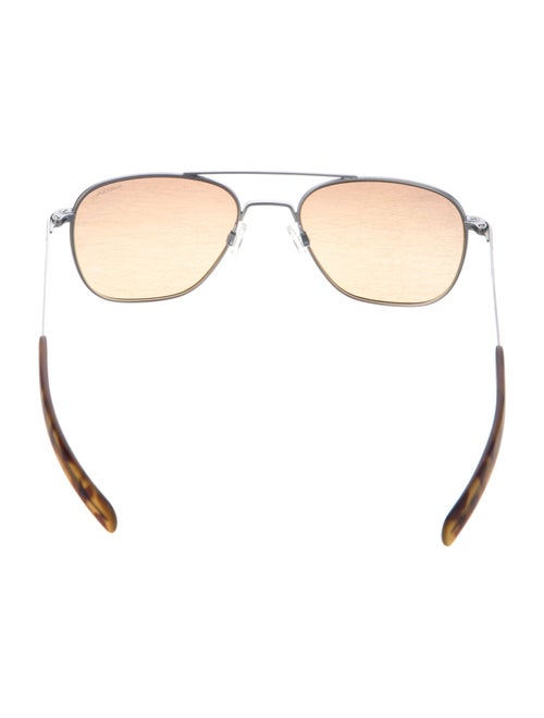 RANDOLPH Square Mirrored Sunglasses