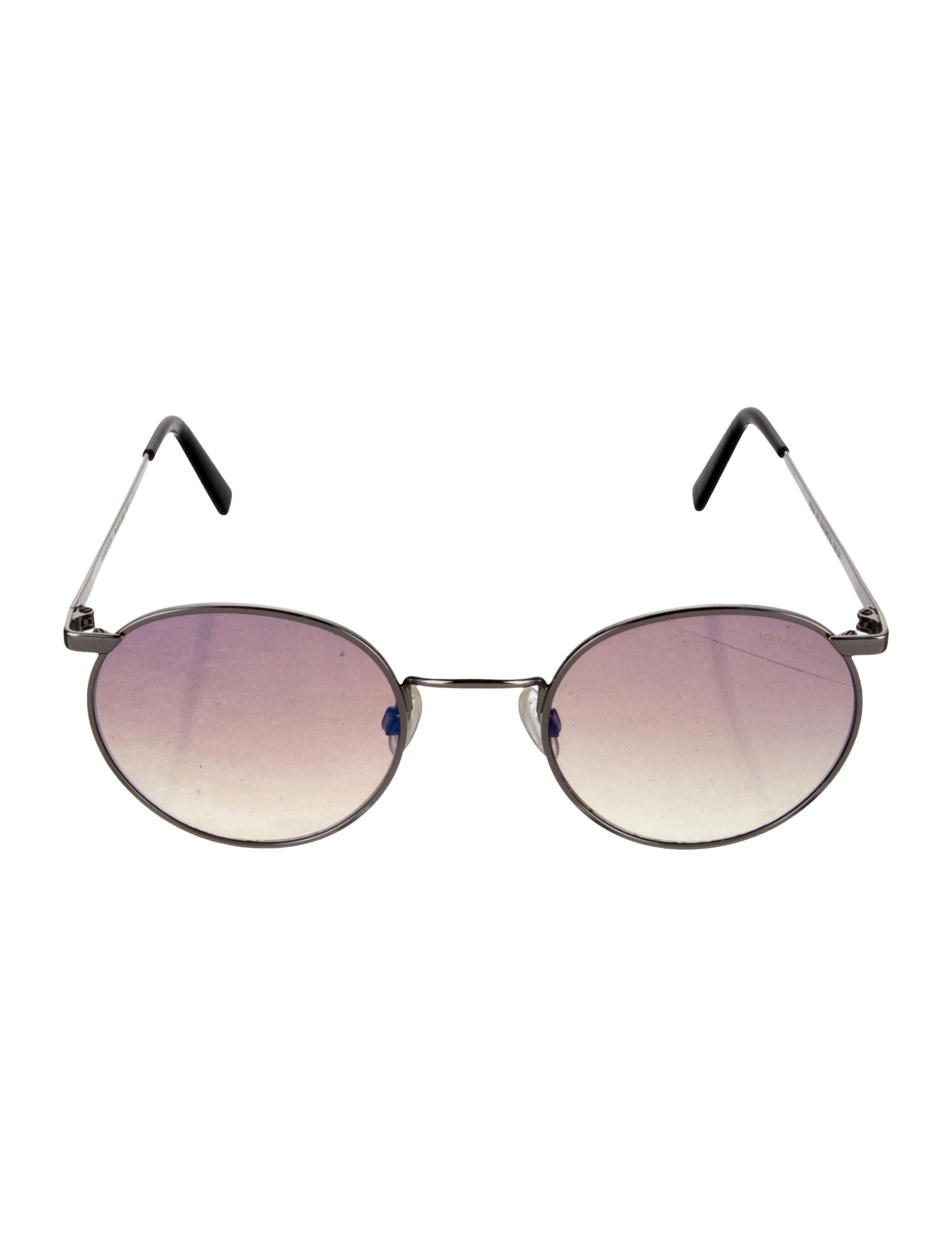 RANDOLPH Round Gradient Sunglasses