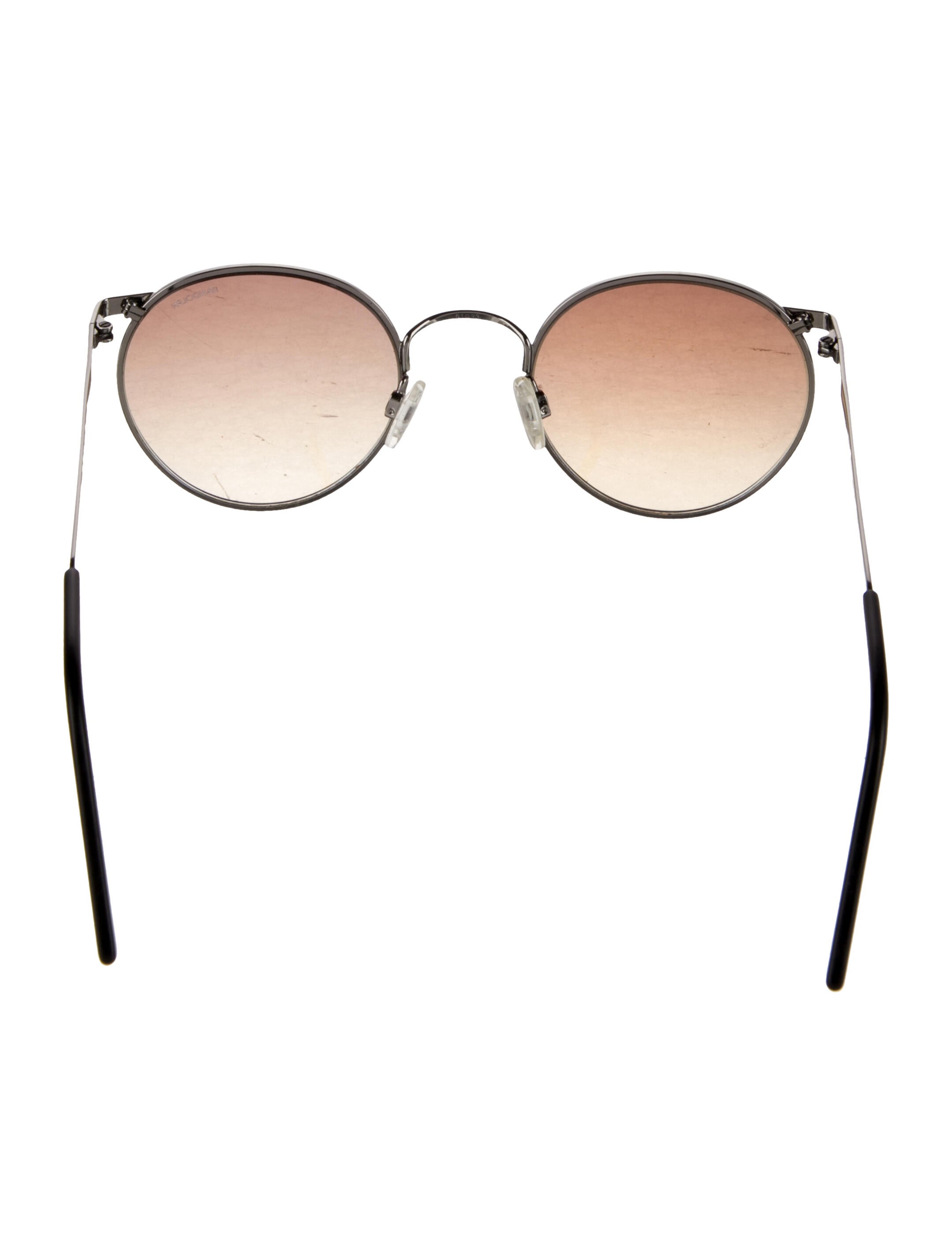 RANDOLPH Round Gradient Sunglasses