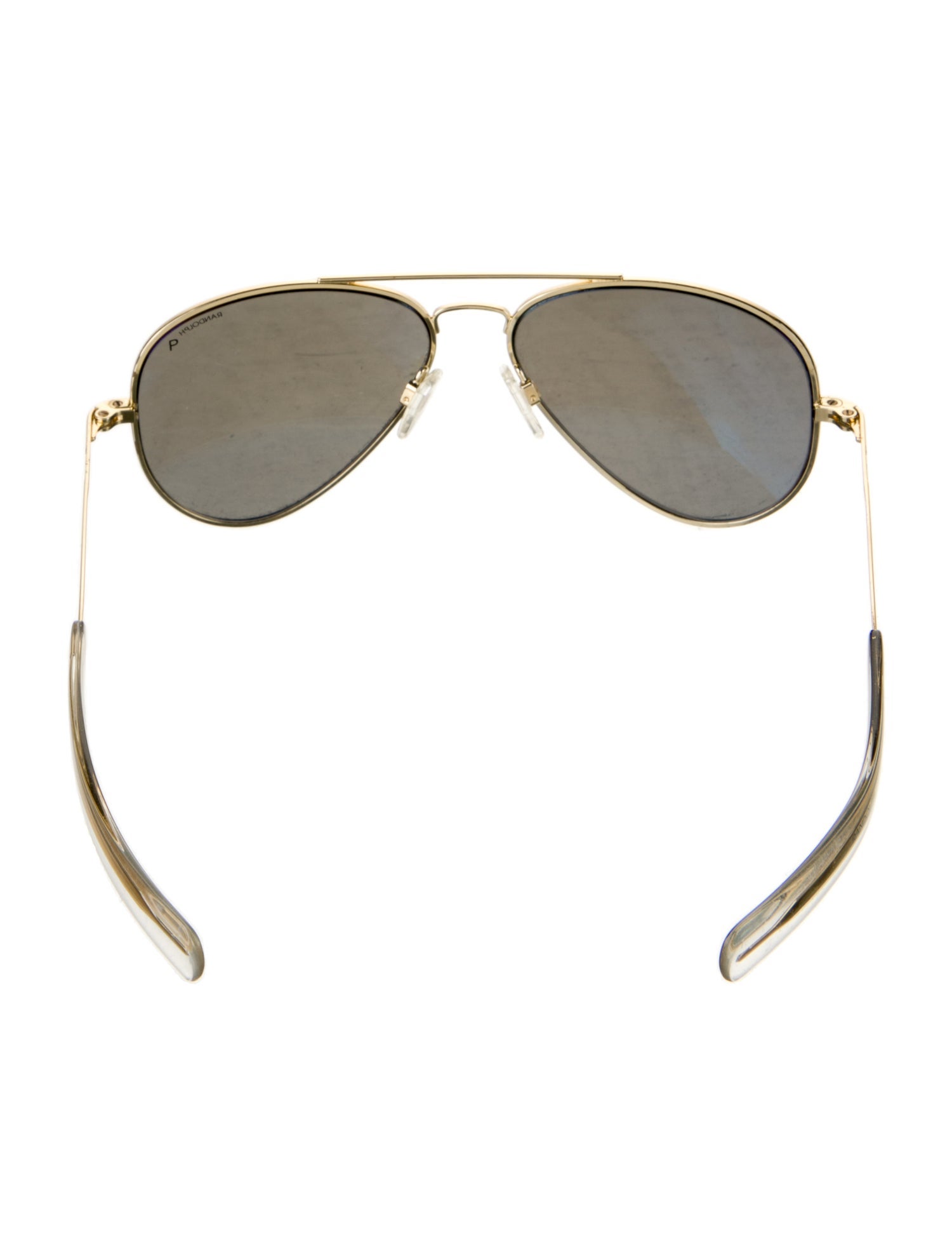RANDOLPH Aviator Mirrored Sunglasses