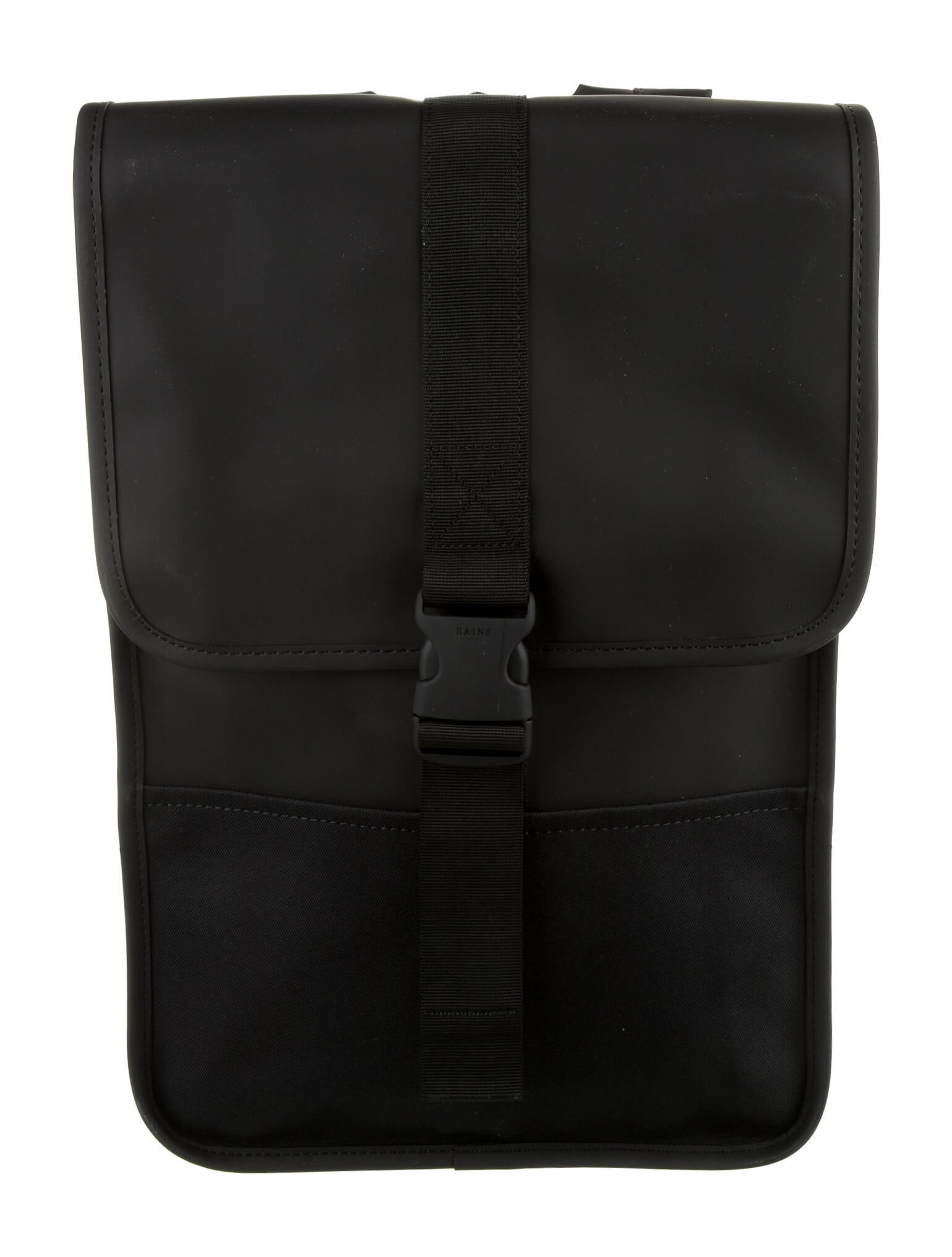 Rains Leather Backpack Black Backpacks, Handbags WRAIN21008 The