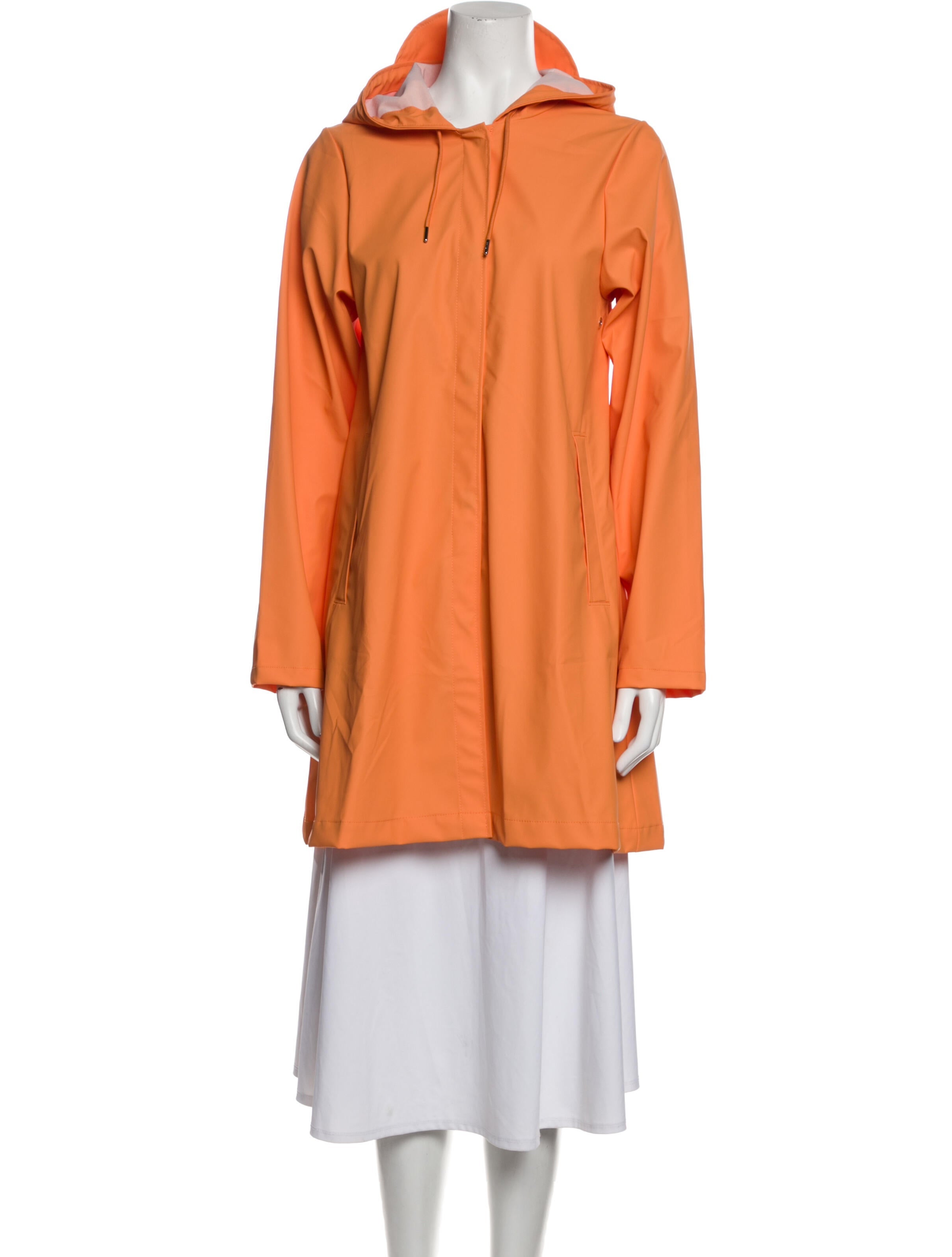 Rains Jacket Orange Jackets, Clothing WRAIN21235 The RealReal