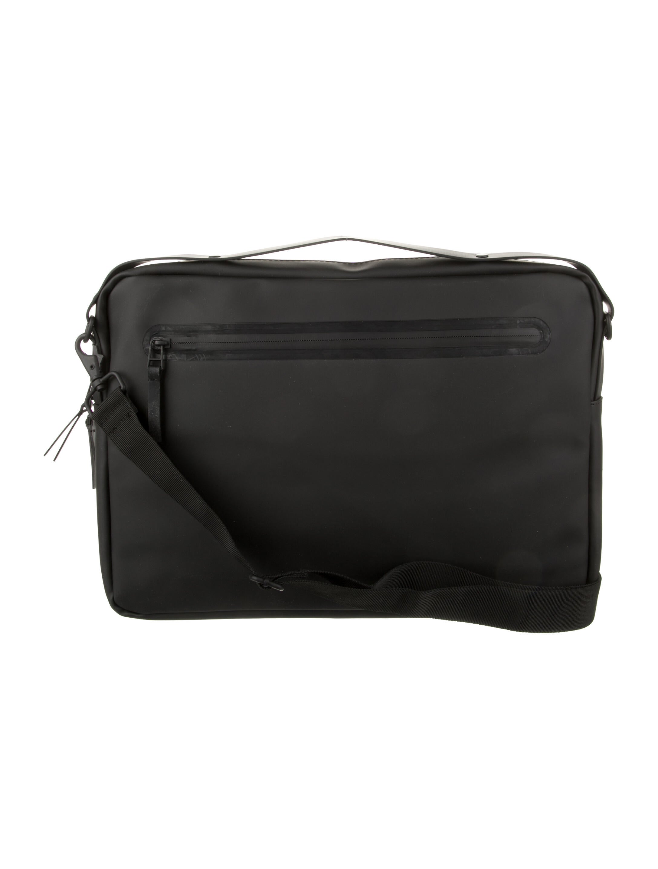 Rains Leather Crossbody Bag Black Crossbody Bags, Handbags
