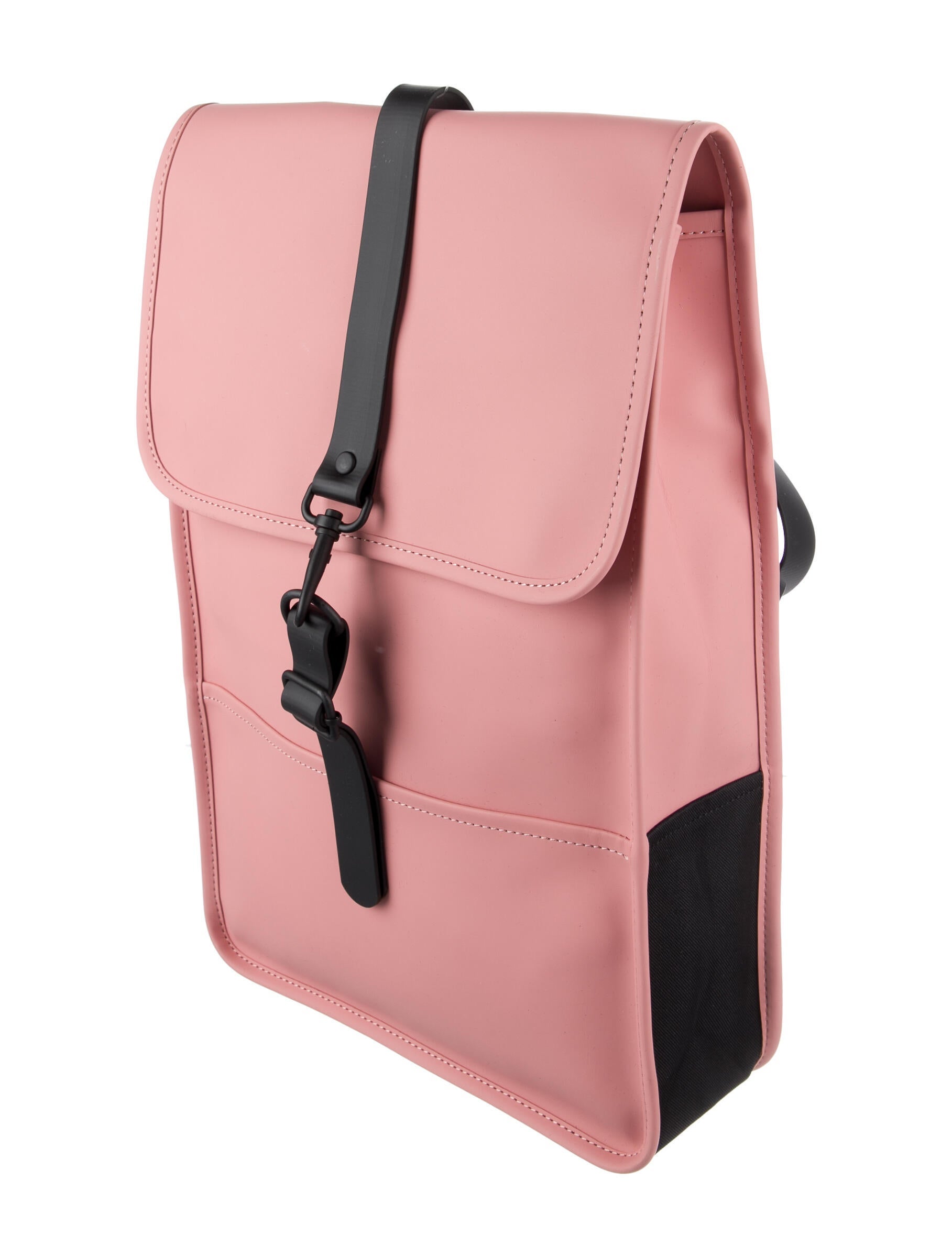 Rains Nylon Backpack Pink Backpacks, Handbags WRAIN22296 The RealReal