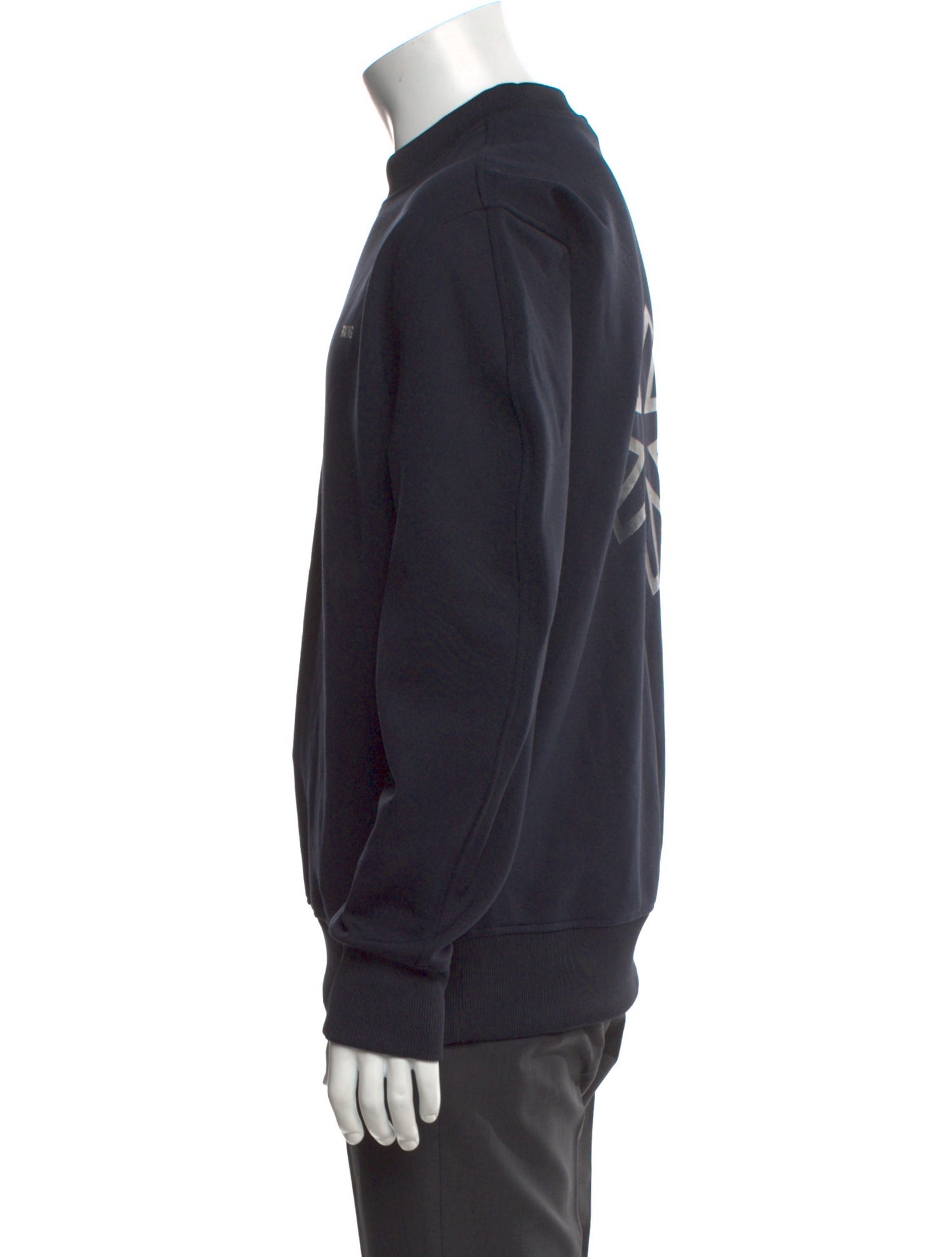 Rains Crew Neck Long Sleeve Pullover