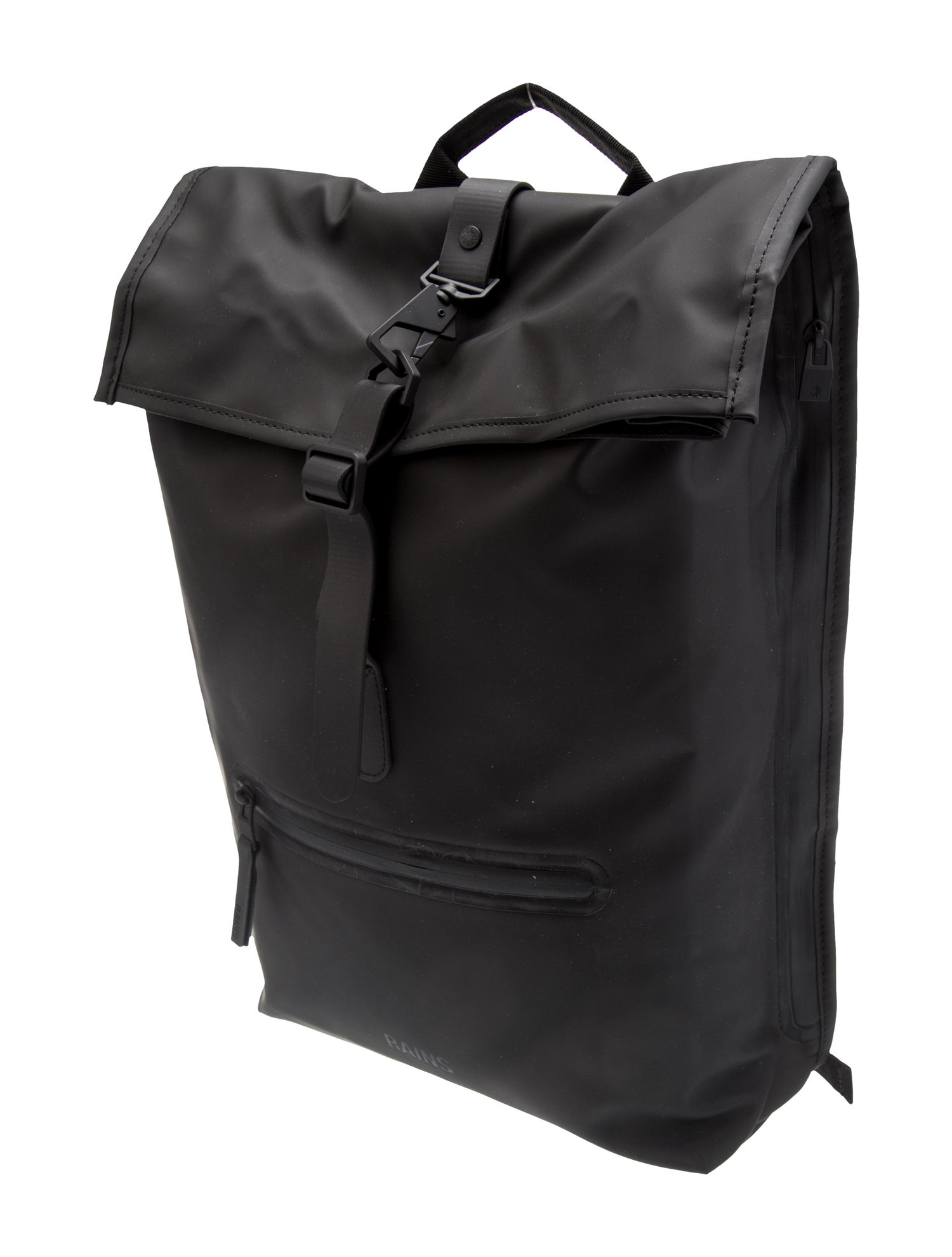 Rains Leather Backpack