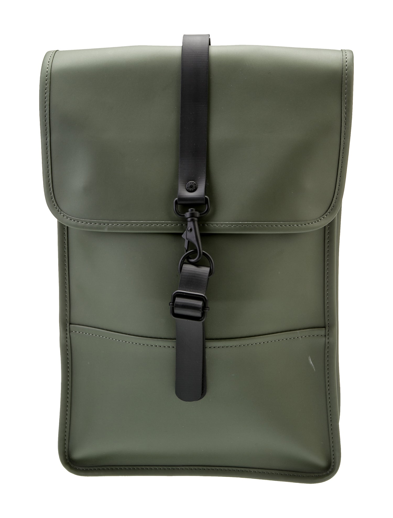 Rains Leather Backpack