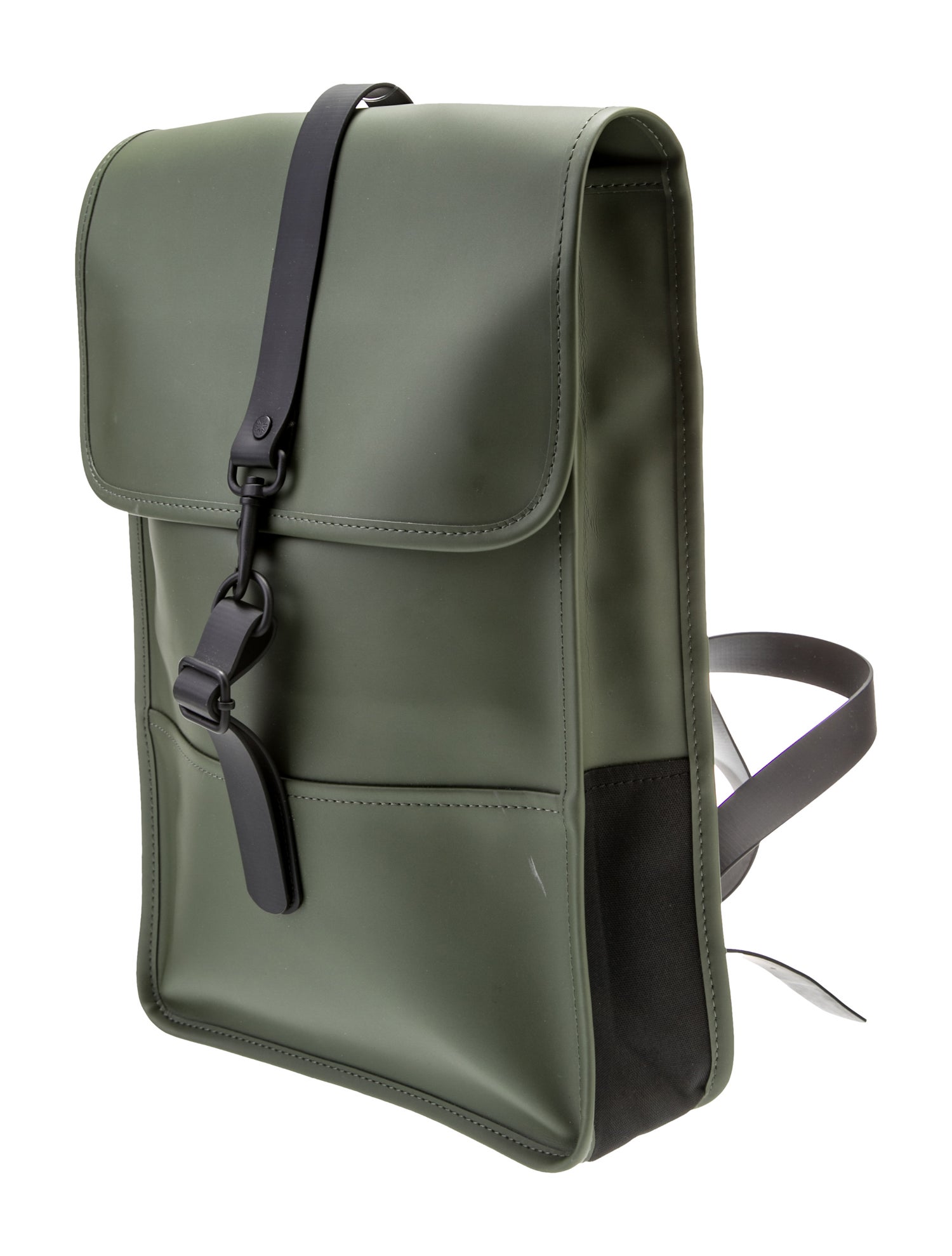 Rains Leather Backpack