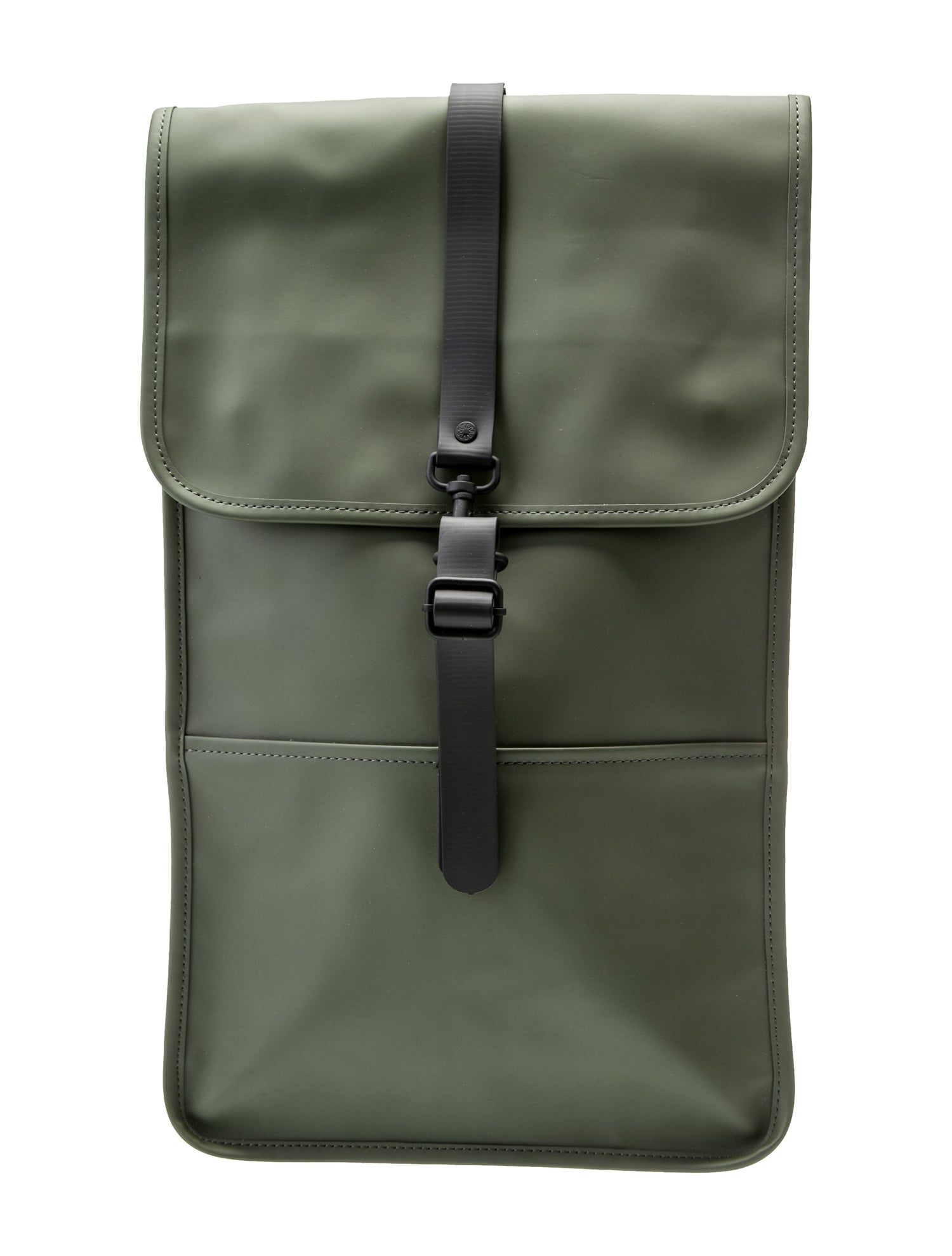 Rains Leather Backpack