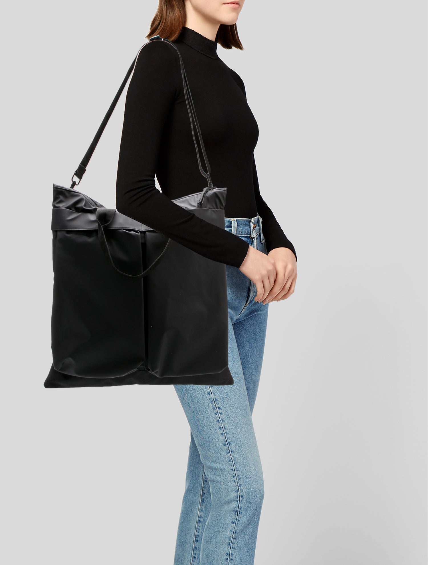 Rains Rubber Top Handle Bag