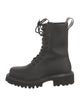 Rains Leather Combat Boots