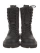 Rains Leather Combat Boots