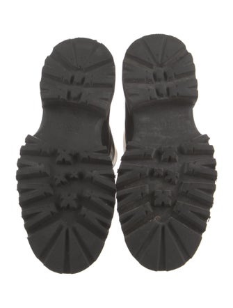 Rains Leather Combat Boots