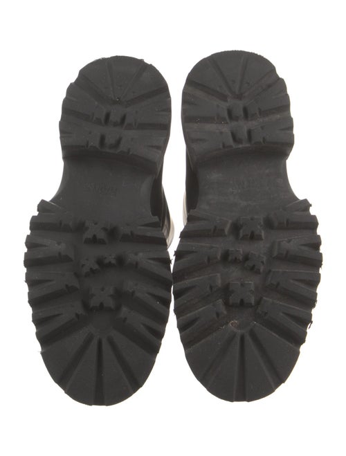 Rains Leather Combat Boots