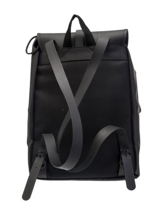 Rains Leather Backpack