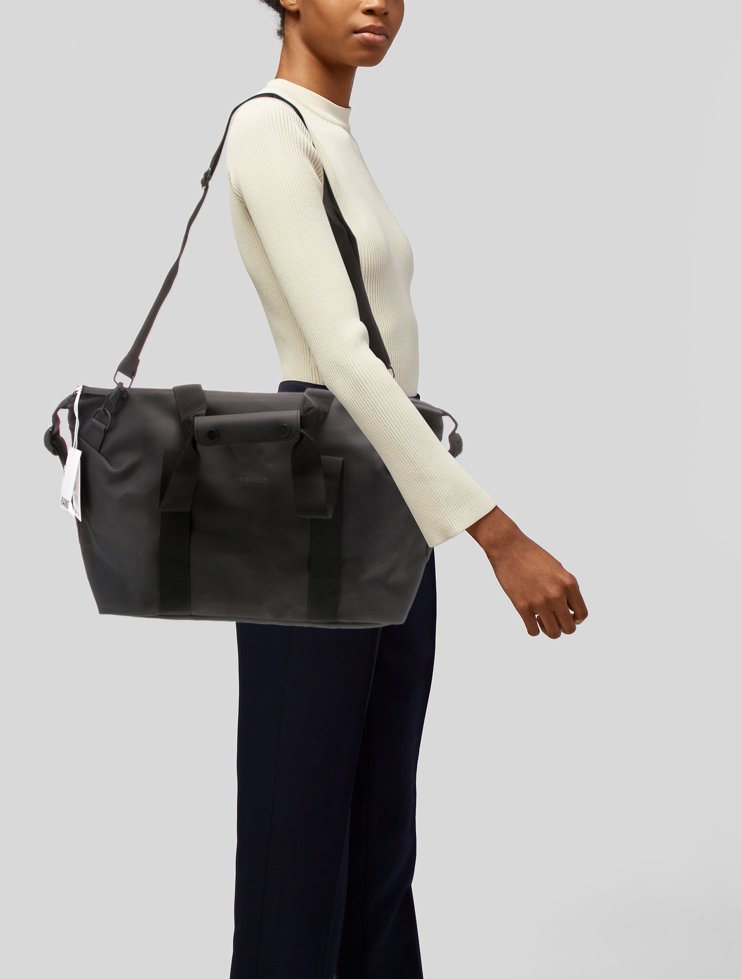 Rains Rubber Weekender Bag w/ Tags