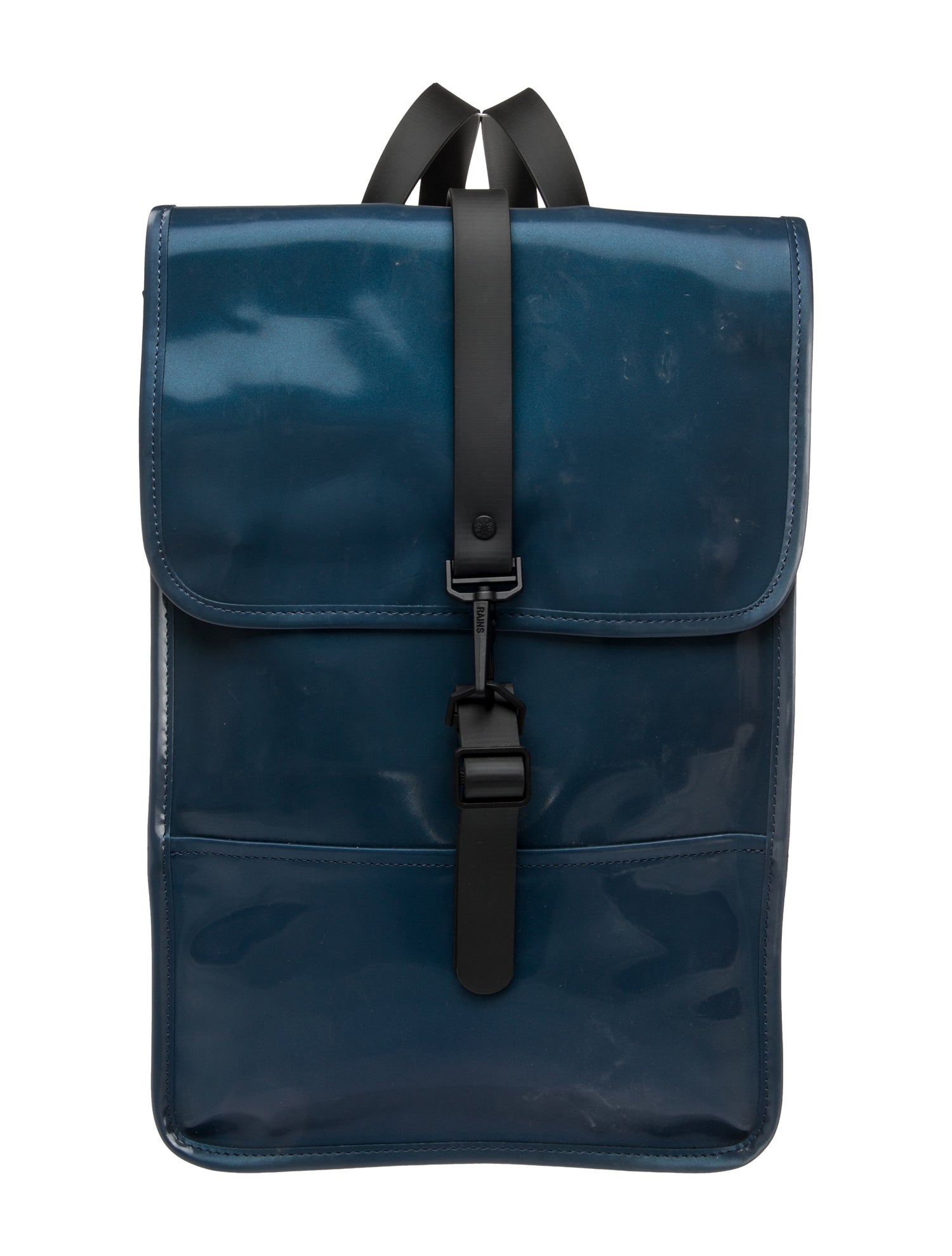 Rains Leather Backpack