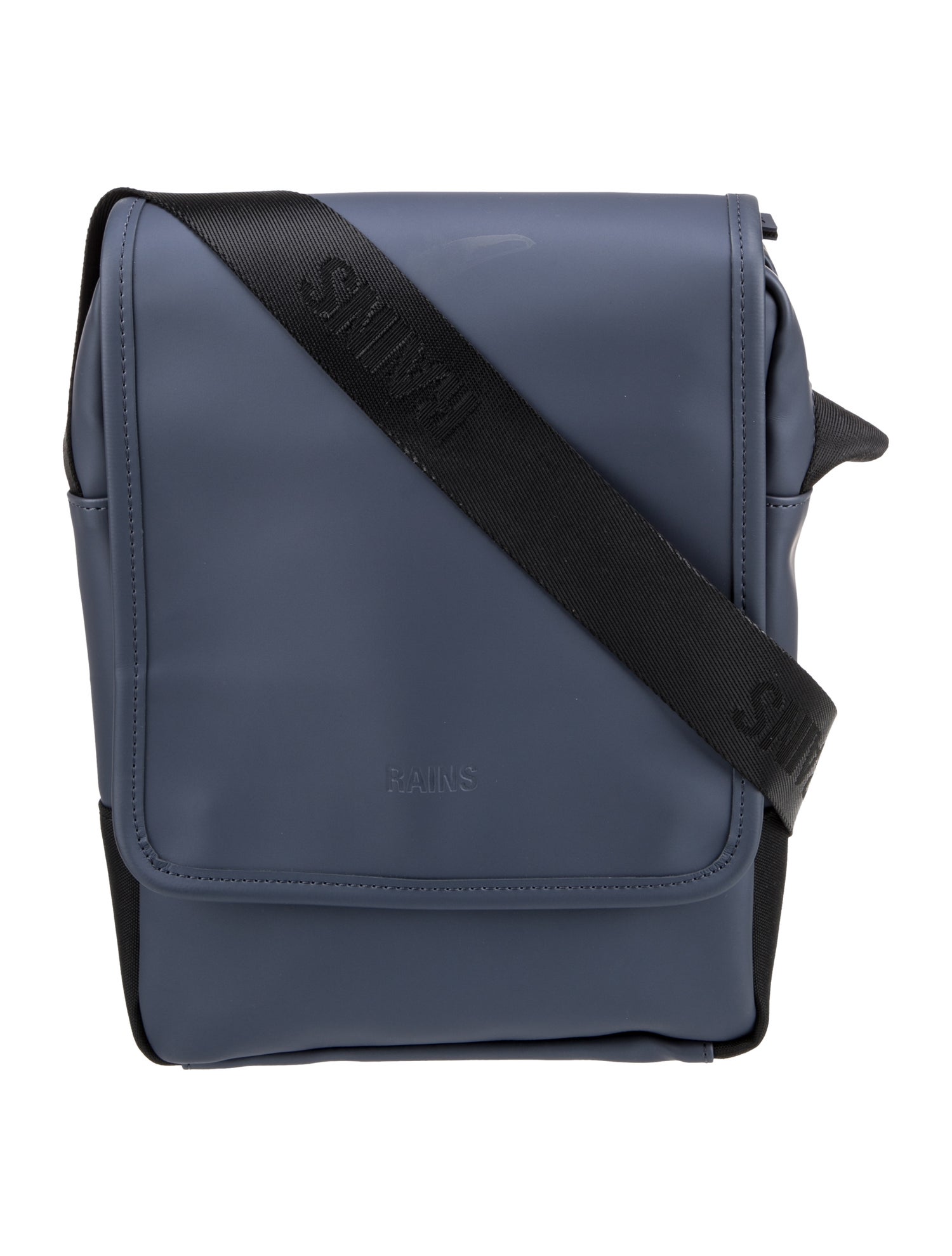 Rains Leather Messenger Bag