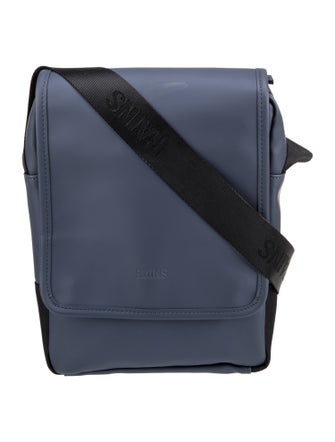 Rains Leather Messenger Bag