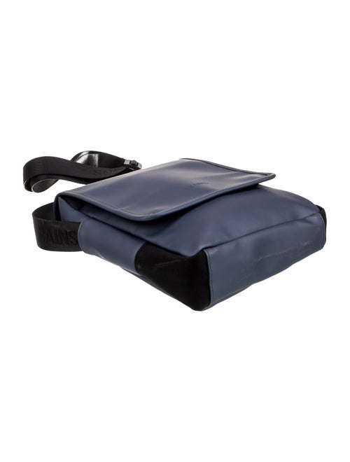 Rains Leather Messenger Bag