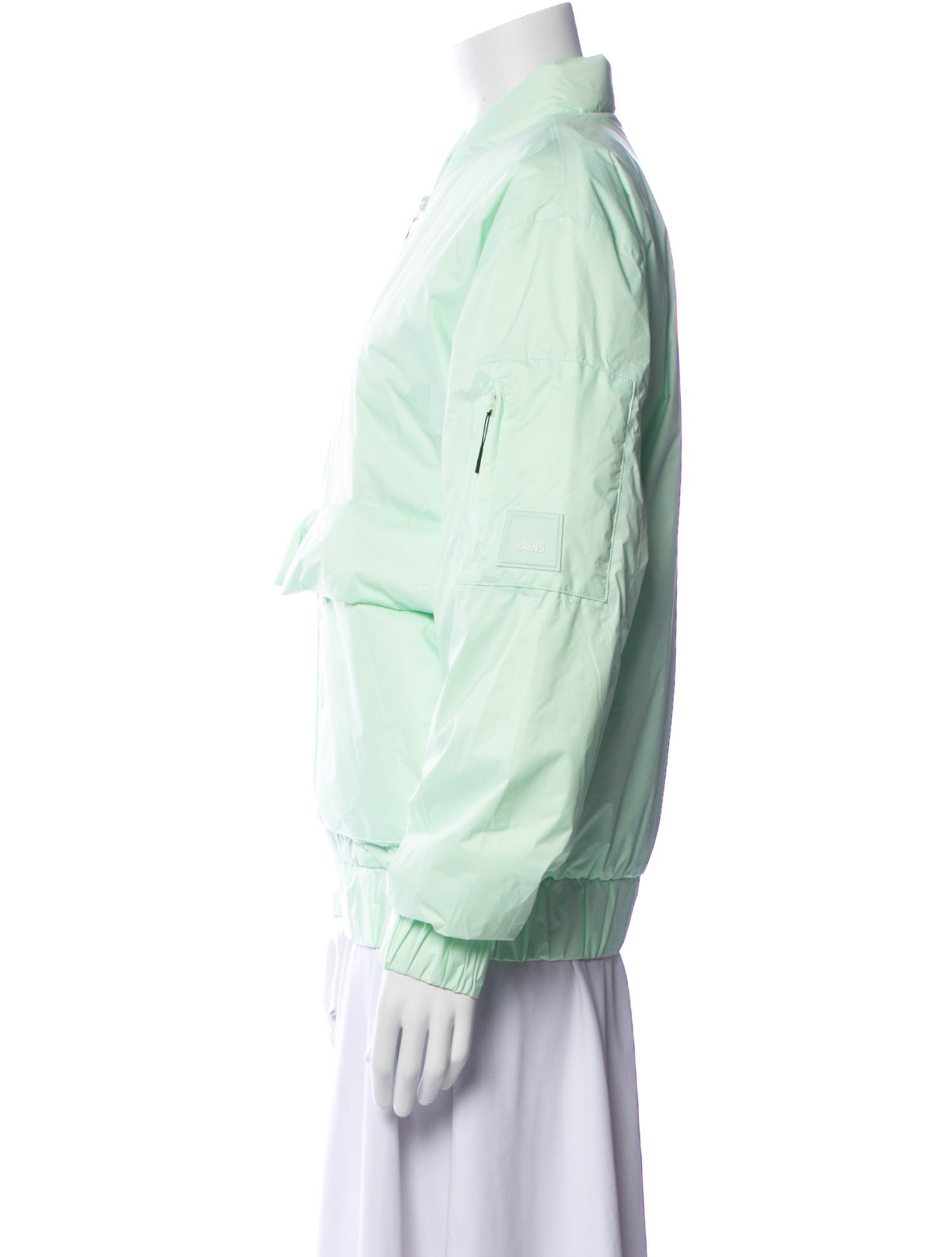 Rains Nylon Bomber Jacket