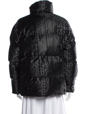 Rains Nylon Faux Fur Jacket