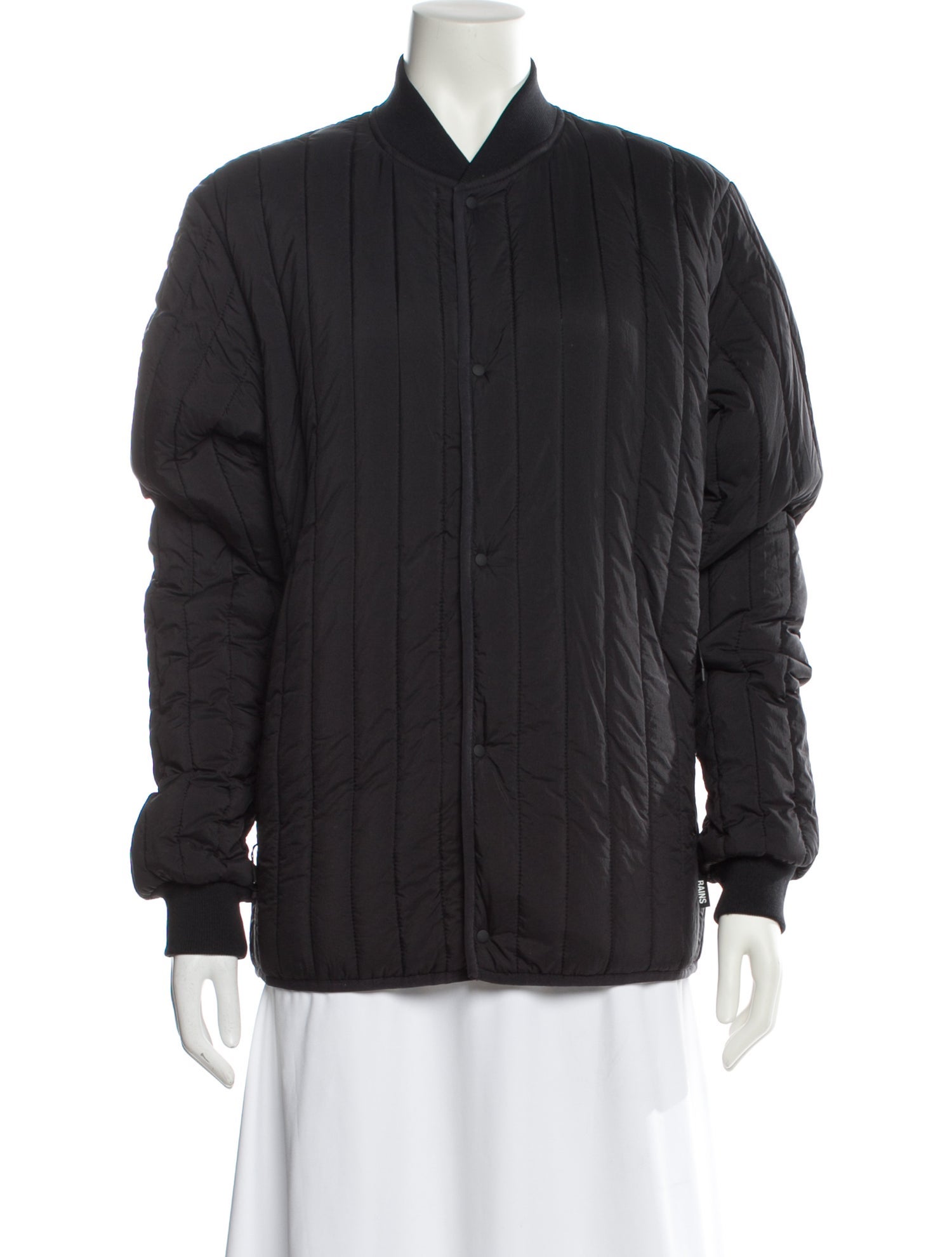 Rains Nylon Bomber Jacket