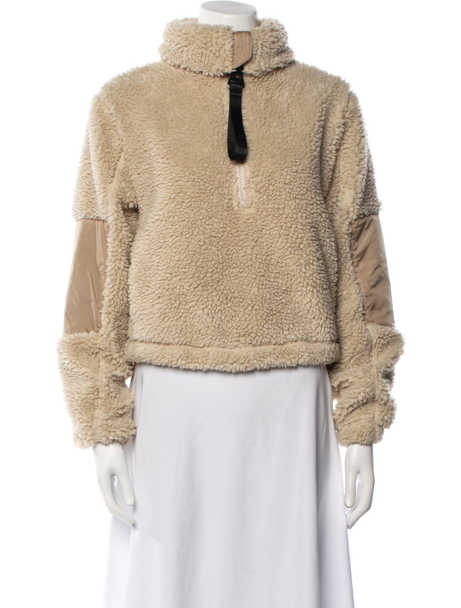 Rains Faux Shearling Faux Fur Jacket