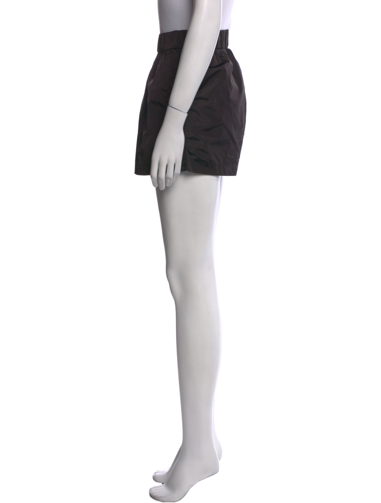 Rains Nylon Mini Shorts