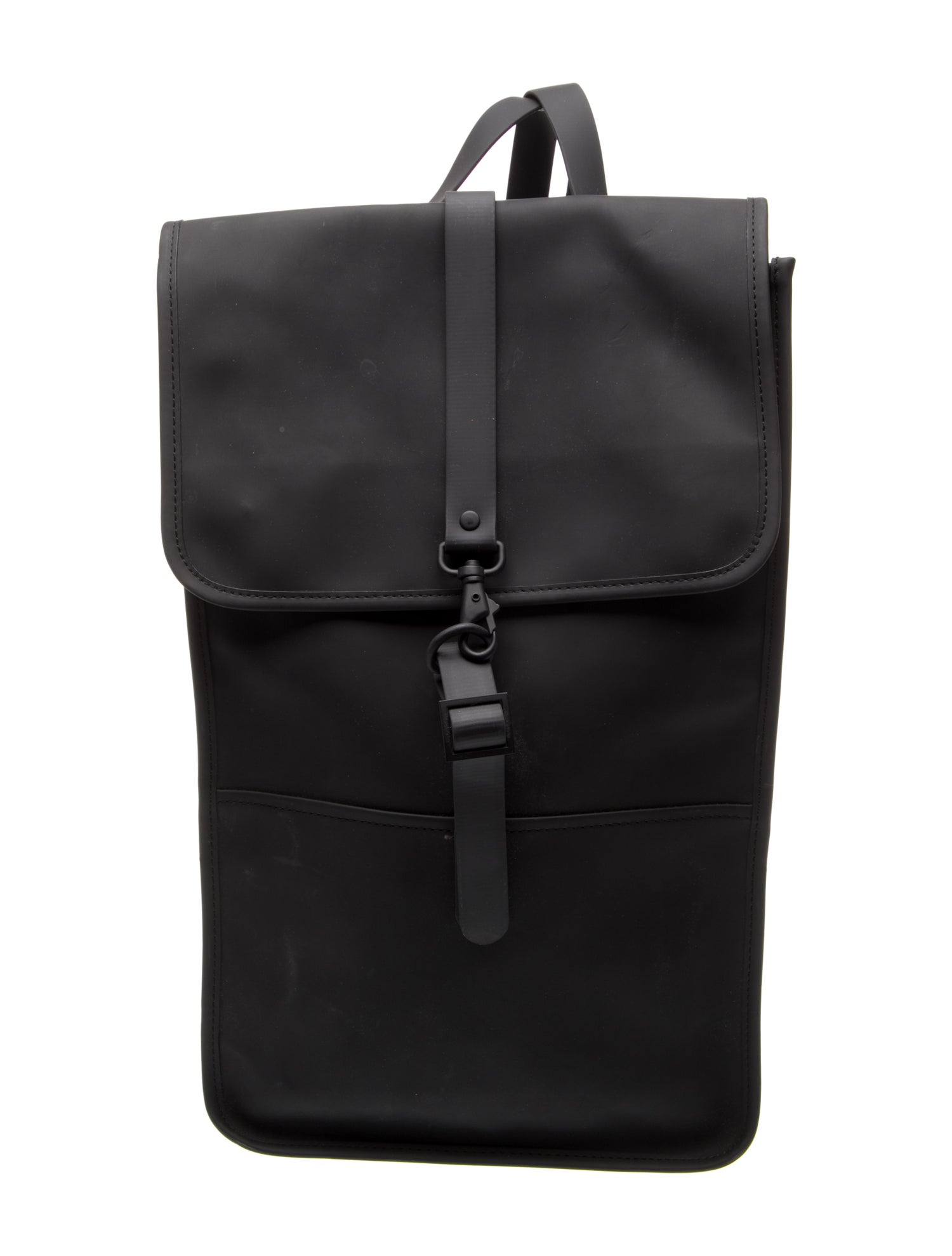 Rains Leather Backpack
