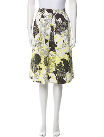 Ripetta Skirts Floral Print Knee-Length Skirt L
