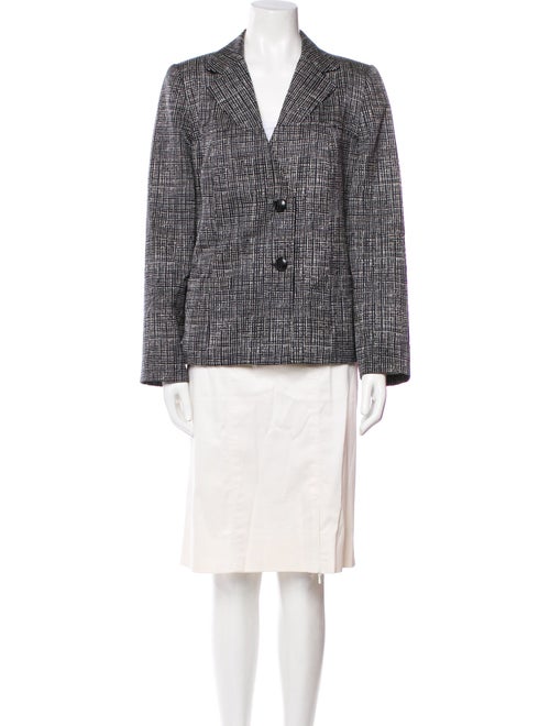 Ripetta Tweed Pattern Skirt Suit