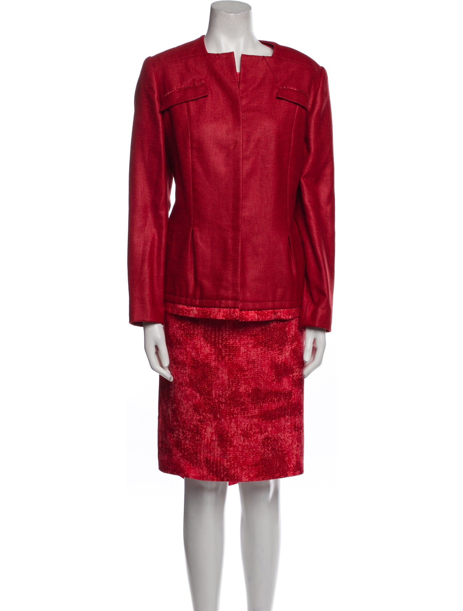 Ripetta Silk Skirt Suit