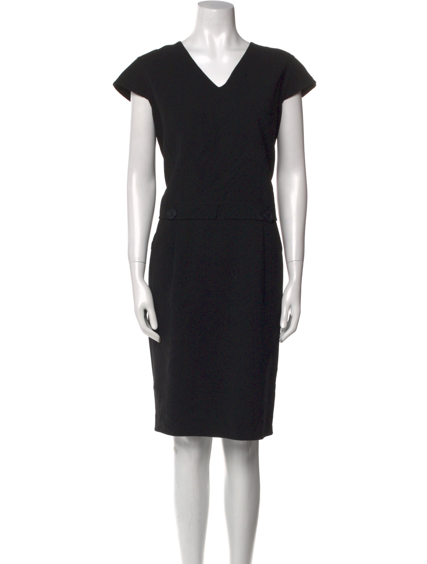 Ripetta Wool Knee-Length Dress